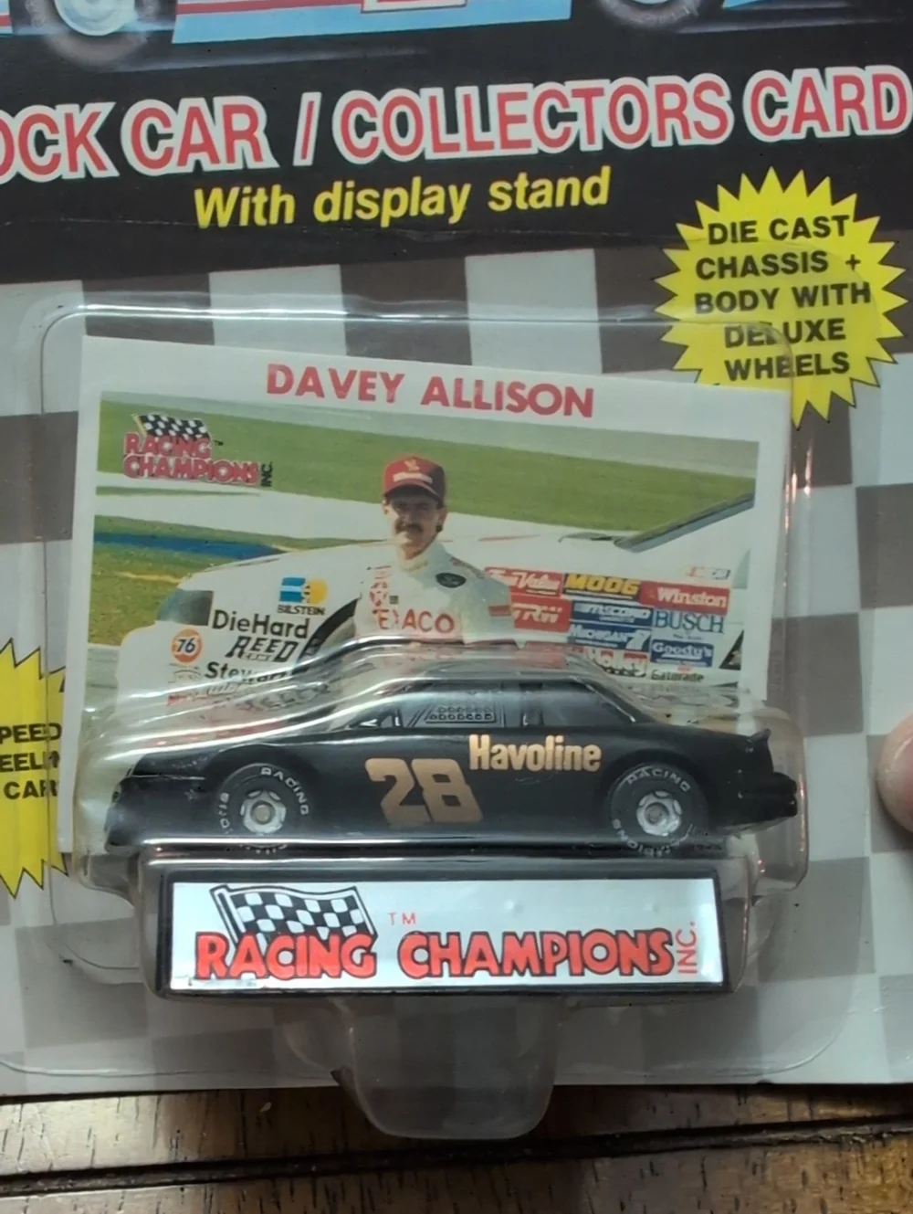 Davey Allison Racing Champions Die Cast 1:64